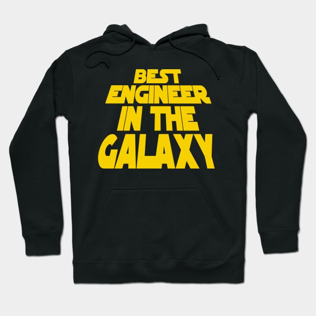 Best Engineer in the Galaxy Hoodie by MBK